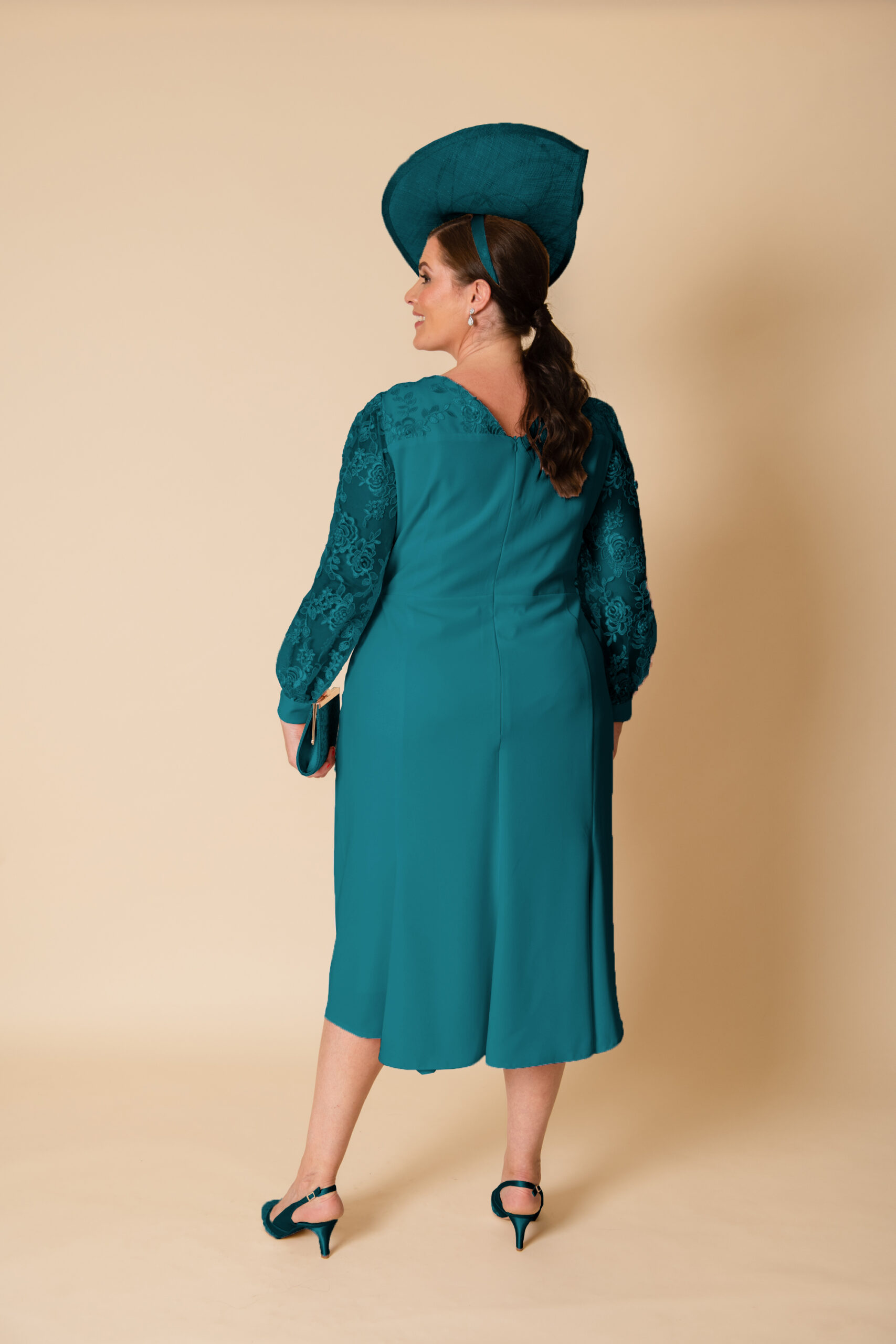 Belle Dress Teal Penguin Designs